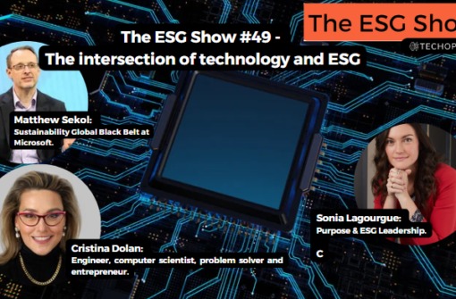 The ESG Show 49 The intersection of technology and ESG